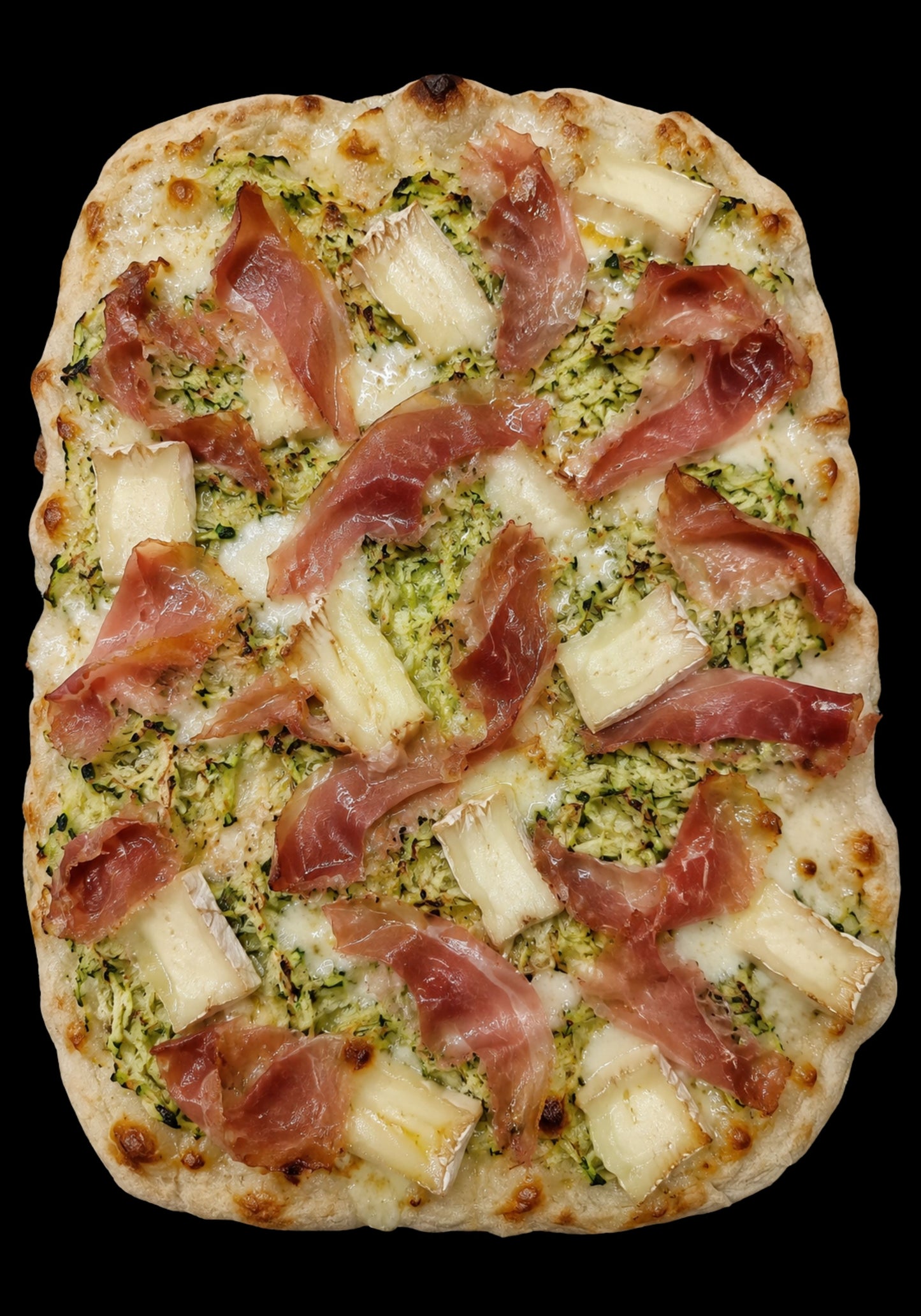 Speck, Zucchine e Taleggio Quadra