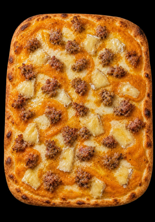 Zucca salsiccia e taleggio