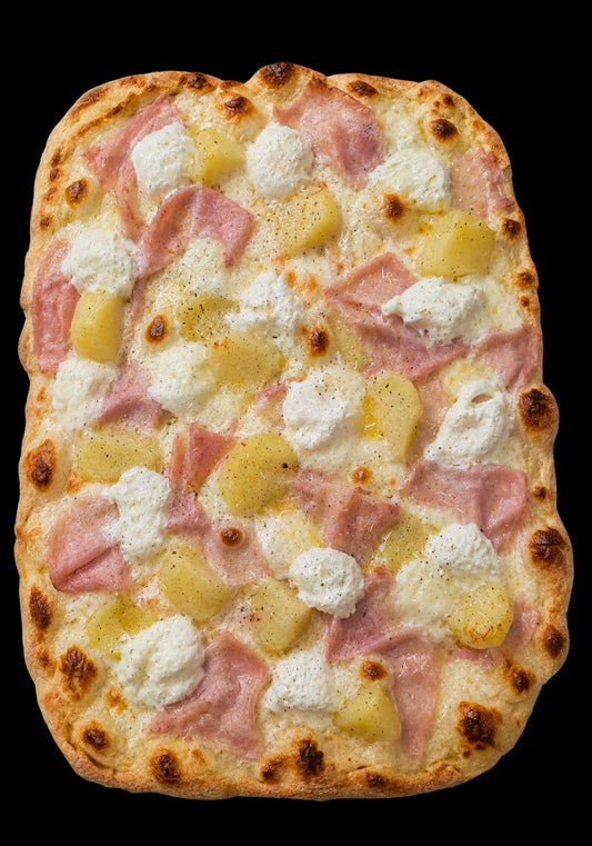 Patate,prosciutto cotto e bufala