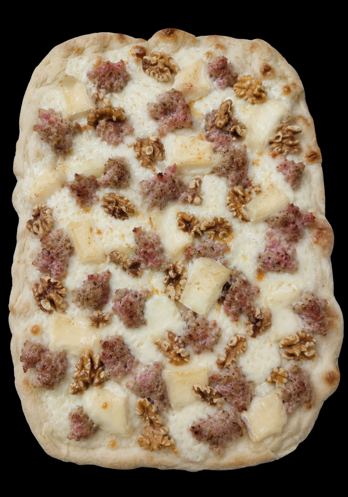 Salsiccia, Taleggio e Noci Quadra