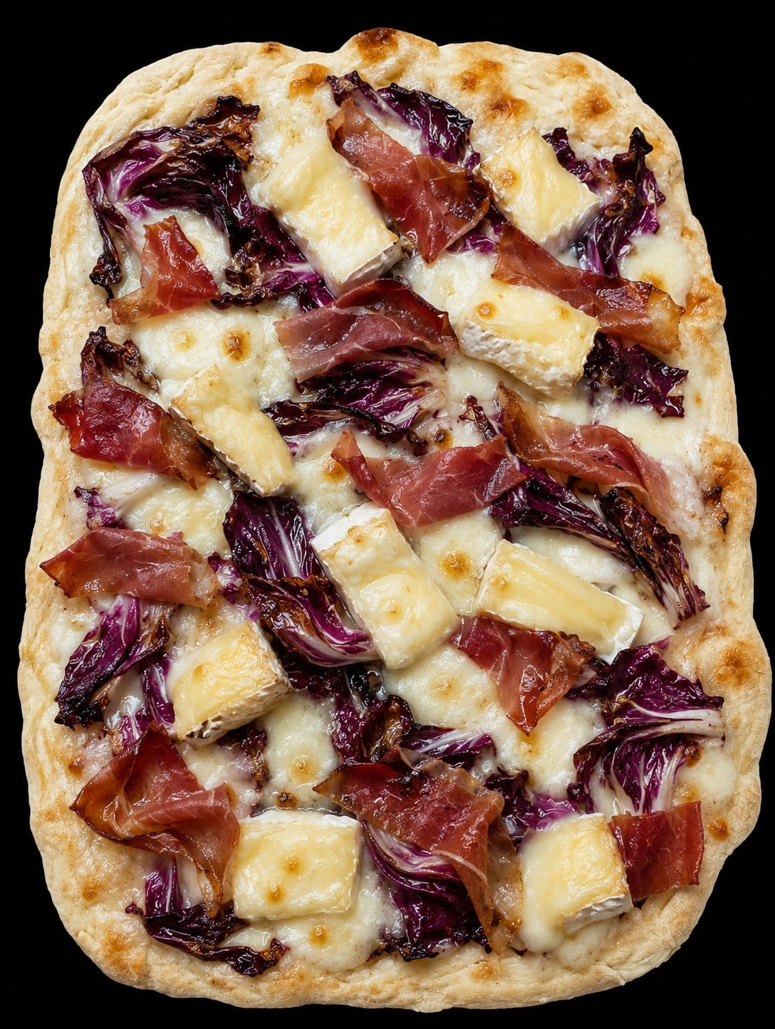 Speck radicchio e taleggio